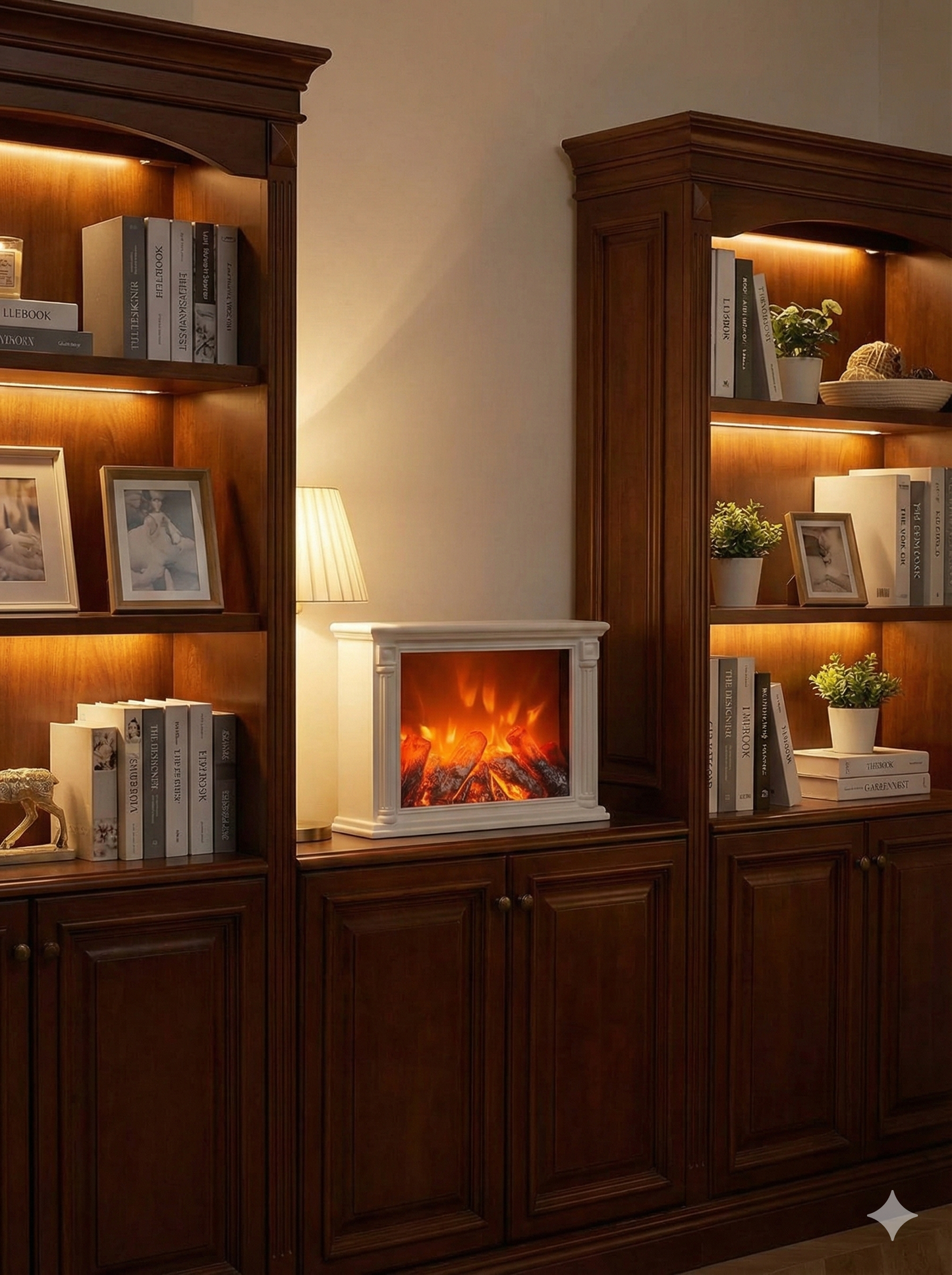 DEKORATİF MİNİ ŞÖMİNE