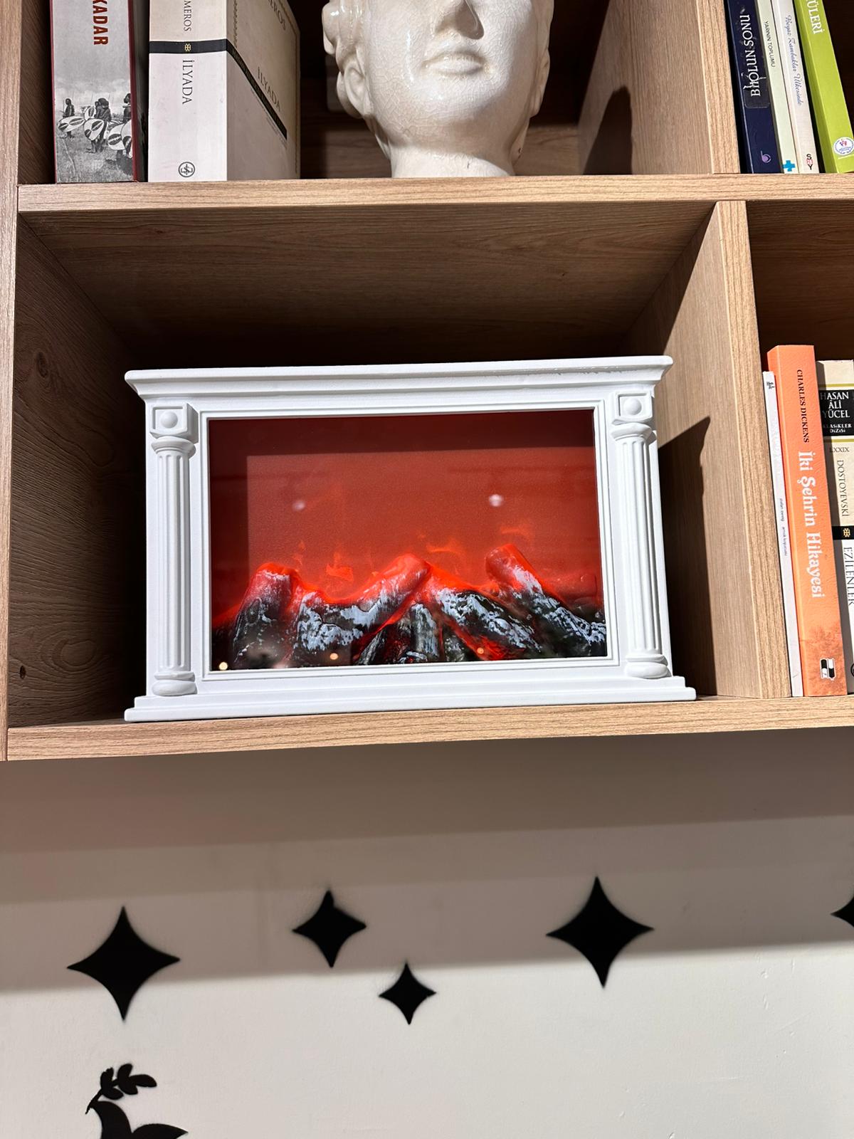 DEKORATİF MİNİ ŞÖMİNE