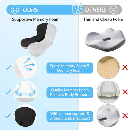 Your chair is hurting you. This fixes it.