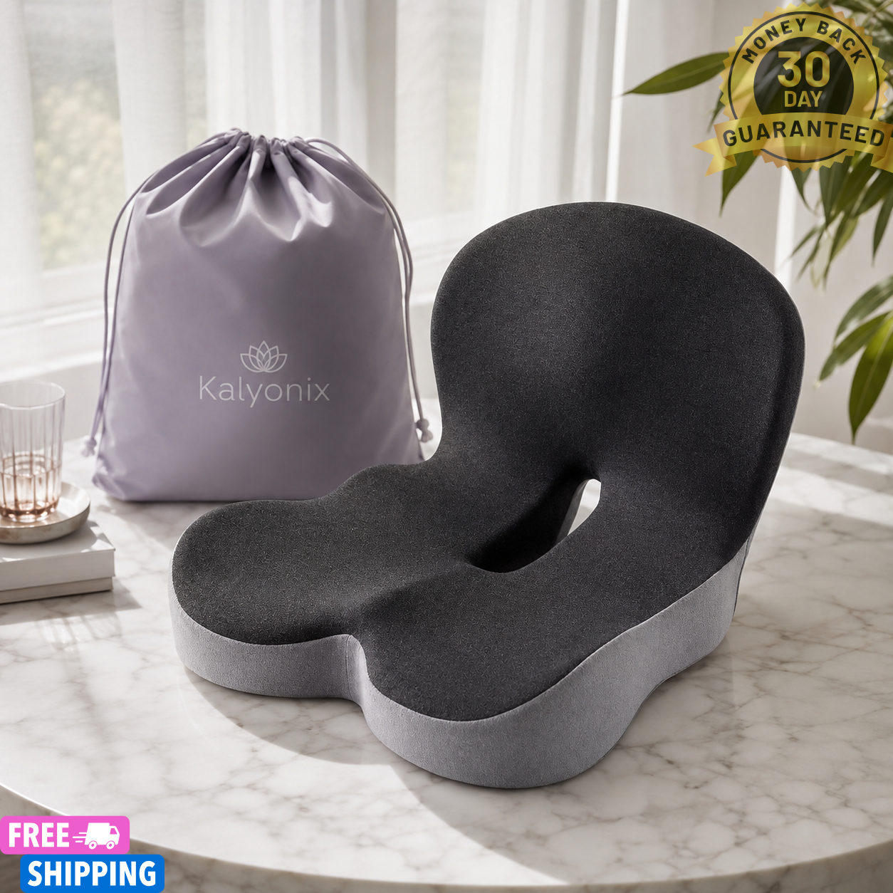 Your chair is hurting you. This fixes it.