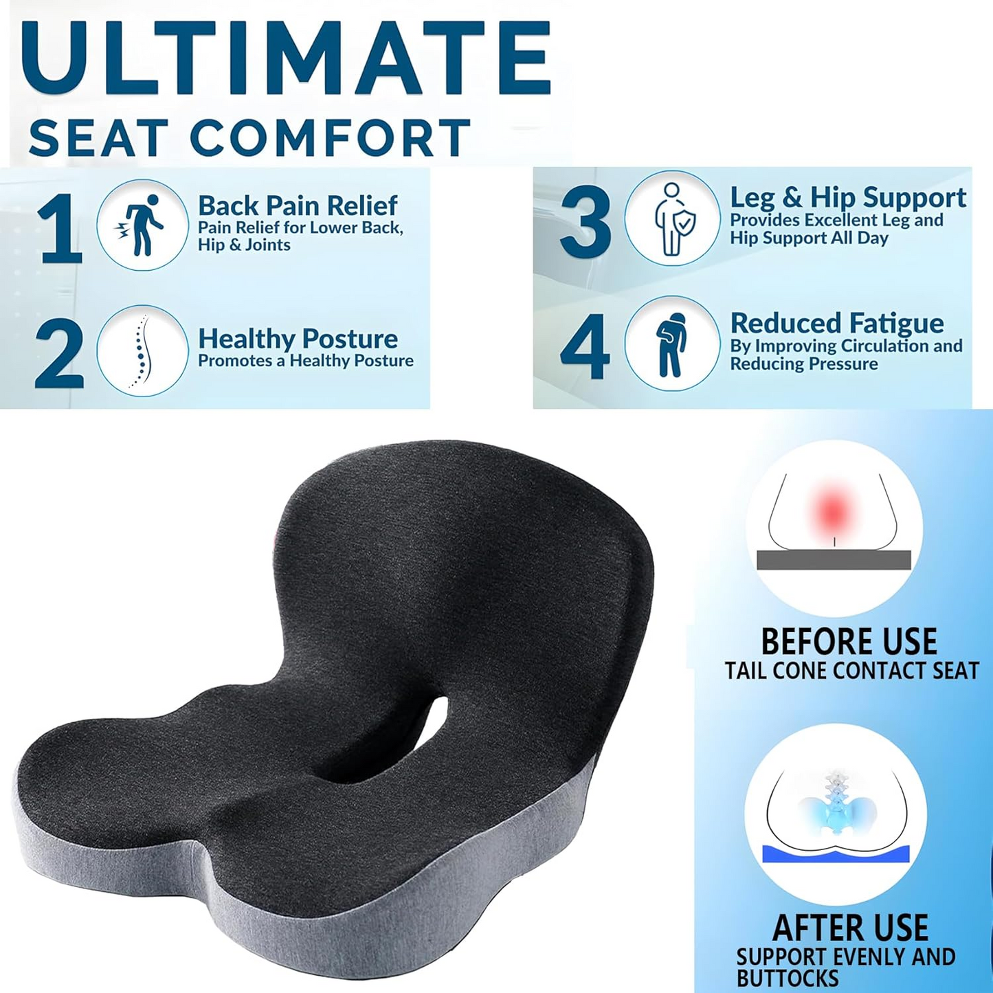 Your chair is hurting you. This fixes it.