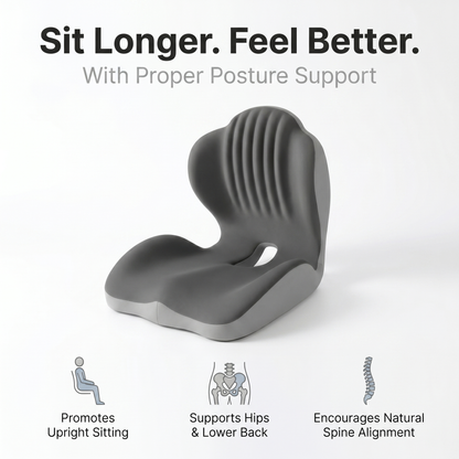 Your chair is hurting you. This fixes it.